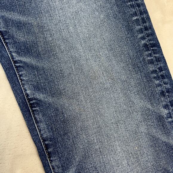 American Eagle Jeans Mens 28x34 Blue Denim Athletic Fit Stretch Skinny Preppy - Picture 2 of 13